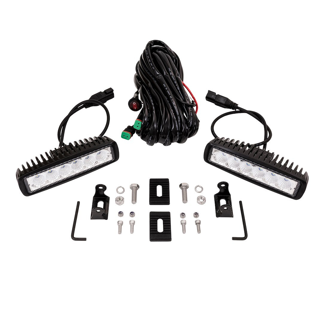 Trailfx Limited Lifetime Warranty Work Light 6Srutlf2 - 6IN Utility 6X3W Flood Pair