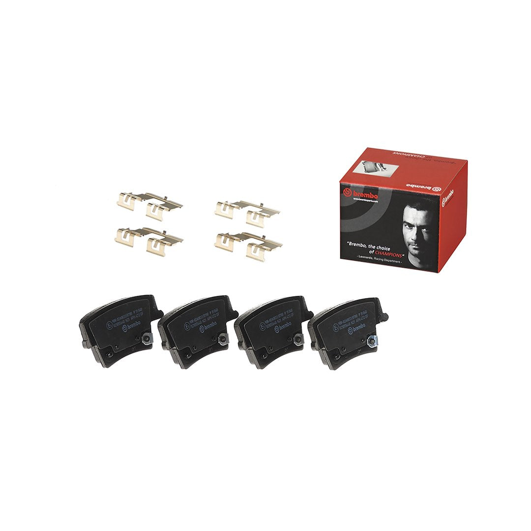 Brembo Premium Low-Met OE Equivalent Pad Brake Pad P11040 - Discbrakepadset Lowmetal