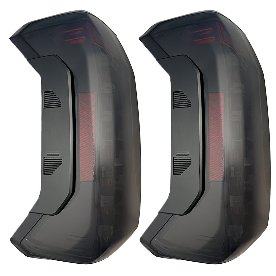 Recon Access SAE And DOT-Compliant Tail Light Assembly 264289BK - Toyota Tundra 22-24 Led Lights