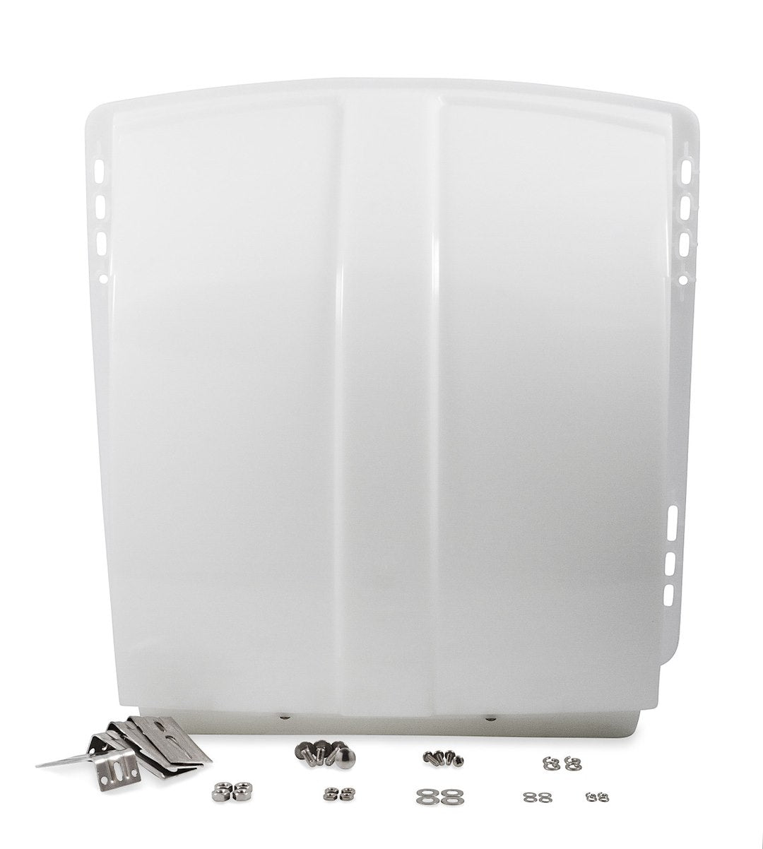 Camco Removable Louvers For Easy Cleaning Roof Vent Cover 40435 - White PK