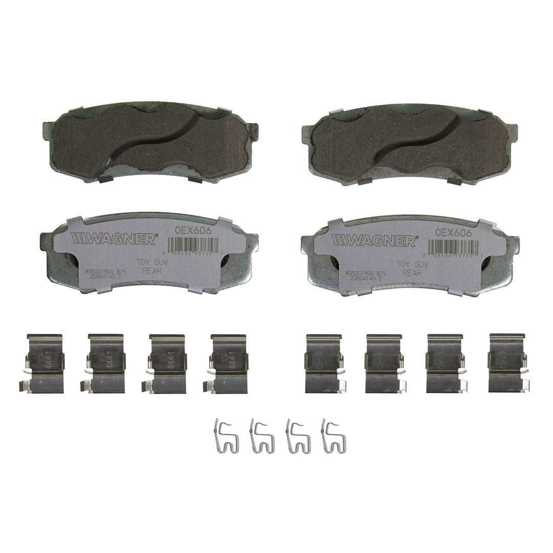 Wagner Brake OEX606 Brake Pad