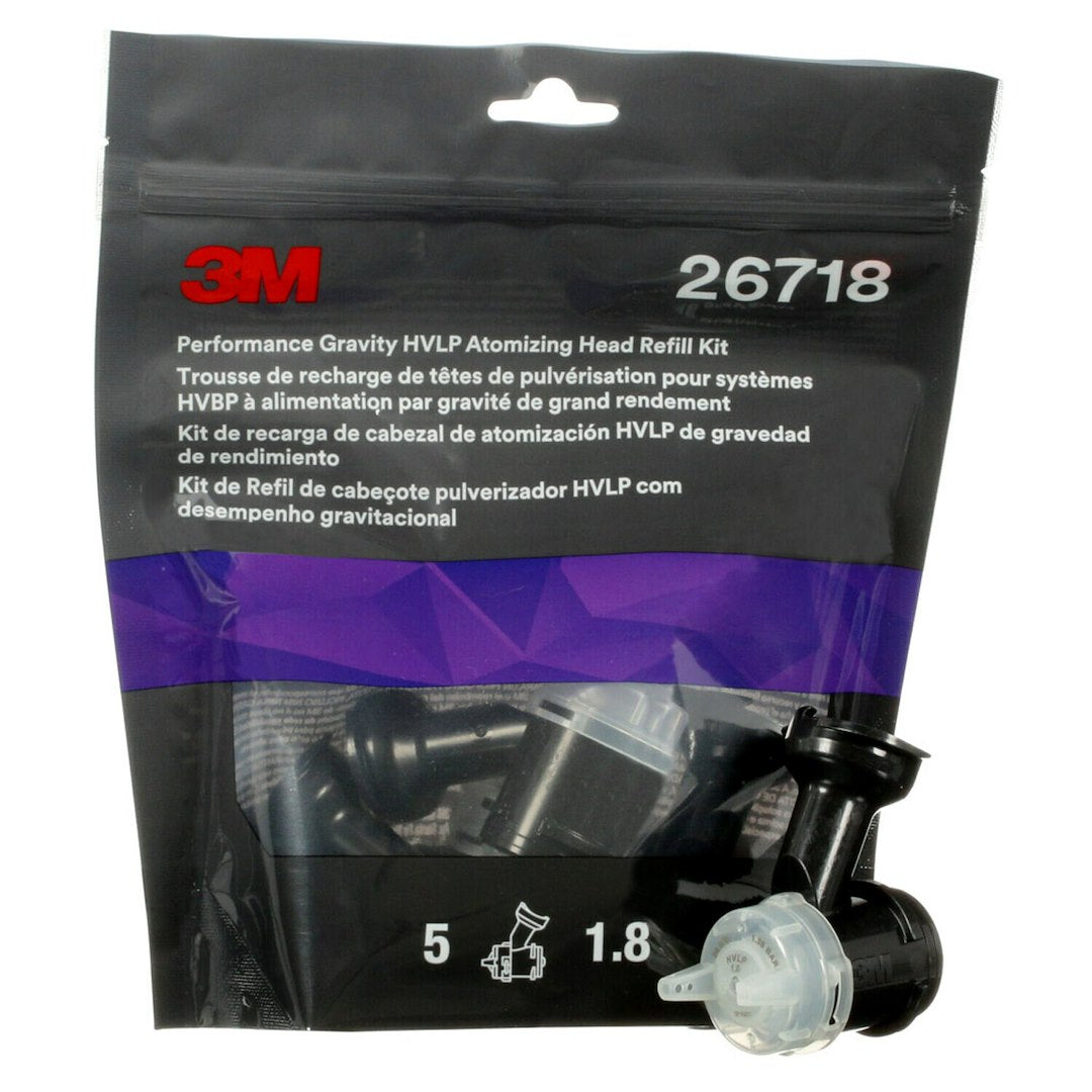 3M No Supplier Warranty Spray Nozzle 26718 - Performance Gravity Hvlp Atomiz