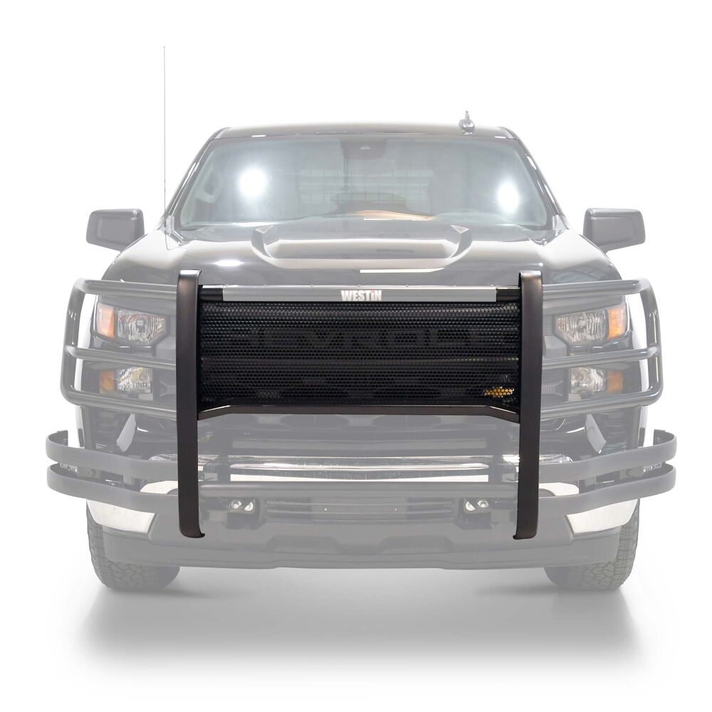 Westin Removable Full Punch Plate Grille Bumper Push Bar 36-52135 - Elite XD 24 Silv 1500
