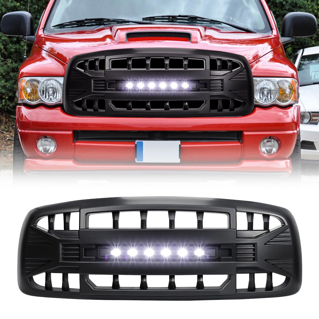 American MOD Mean Aggressive Styling Grille Amdeba00144 - Armor OFF-Road Lights MA