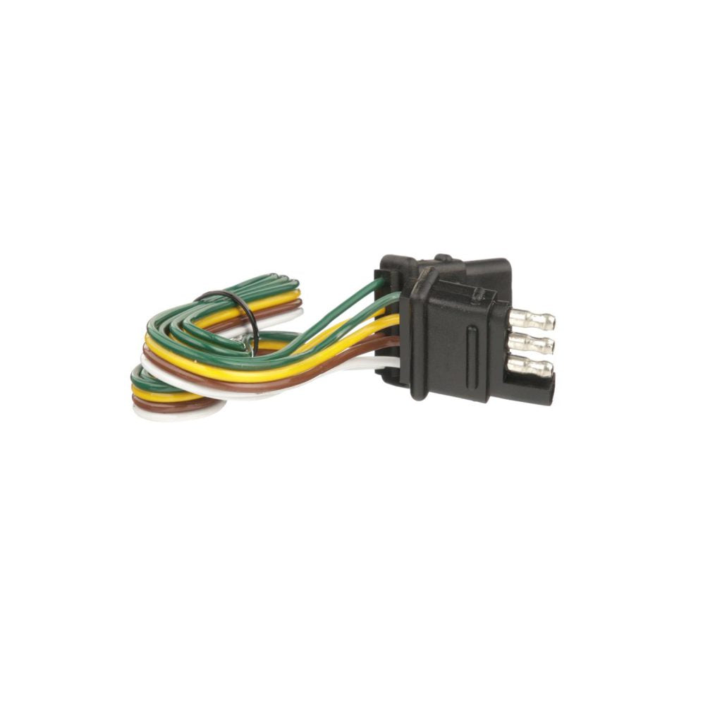 Pollak Easy To Install Trailer Wiring Connector 4WF-648V - Way Flat Connectors 48 Wire
