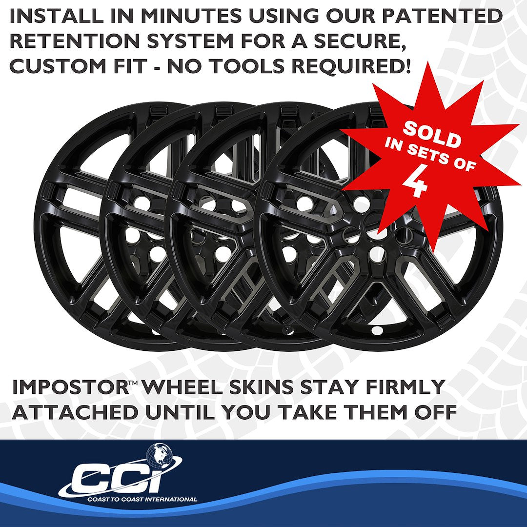 Coast2Coast Limited Lifetime Warranty Wheel Skin IMP521Black - Black Imp 25-26 Explorer Active 18 IMP521BLK