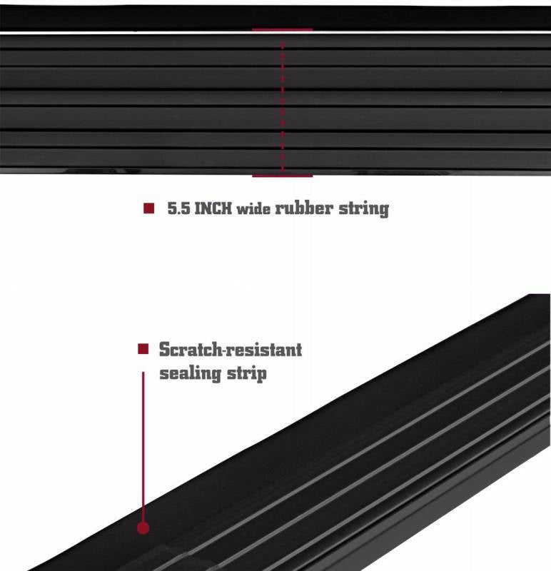 Black Horse PR-NI372BK Running Board