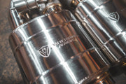Valvetronic Universal Fit For Many Applications Exhaust Muffler UVM.76MM.X2 - Valved Kit 3IN Dual