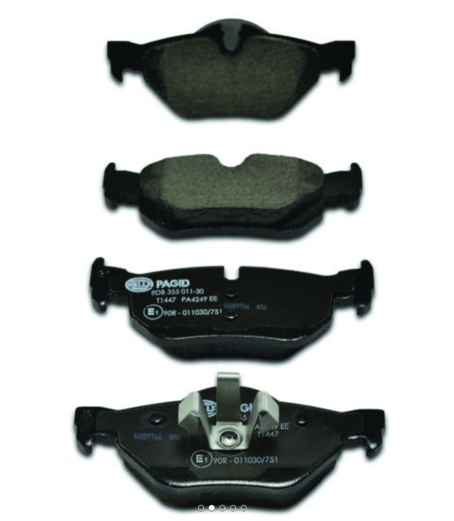 Hella Maximum Durability And Comfort Brake Pad 355011301 - Set Disc