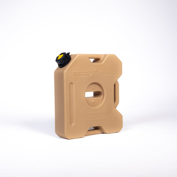 Rotopax Manufactured With BPA Free Materials Liquid Storage Container RX-1.75Tan - Tan 1.75 Gallon Water