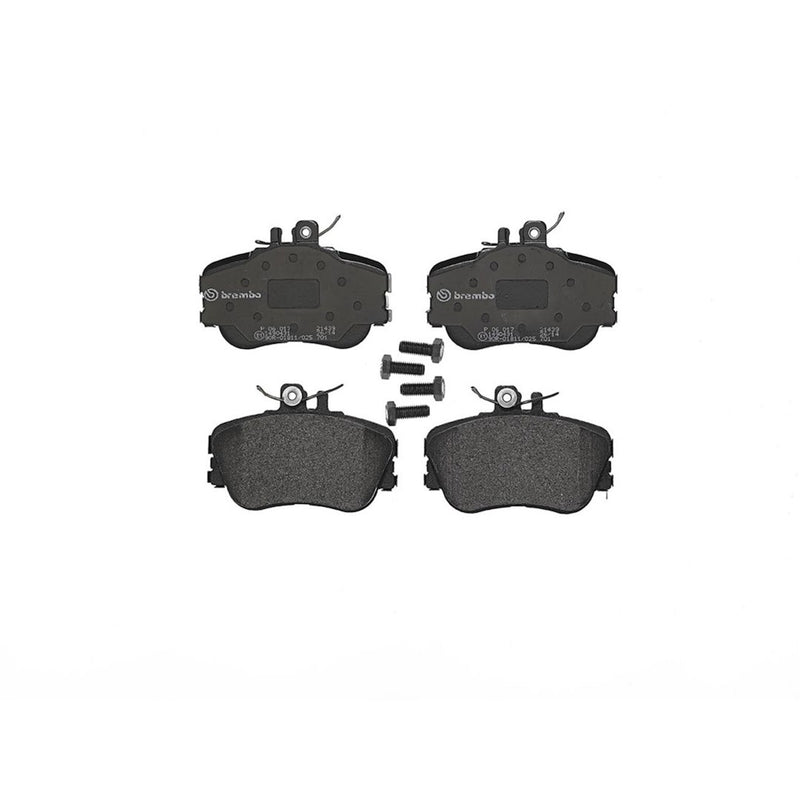 Brembo Premium Low-Met OE Equivalent Pad Brake Pad P06017 - Disc Set