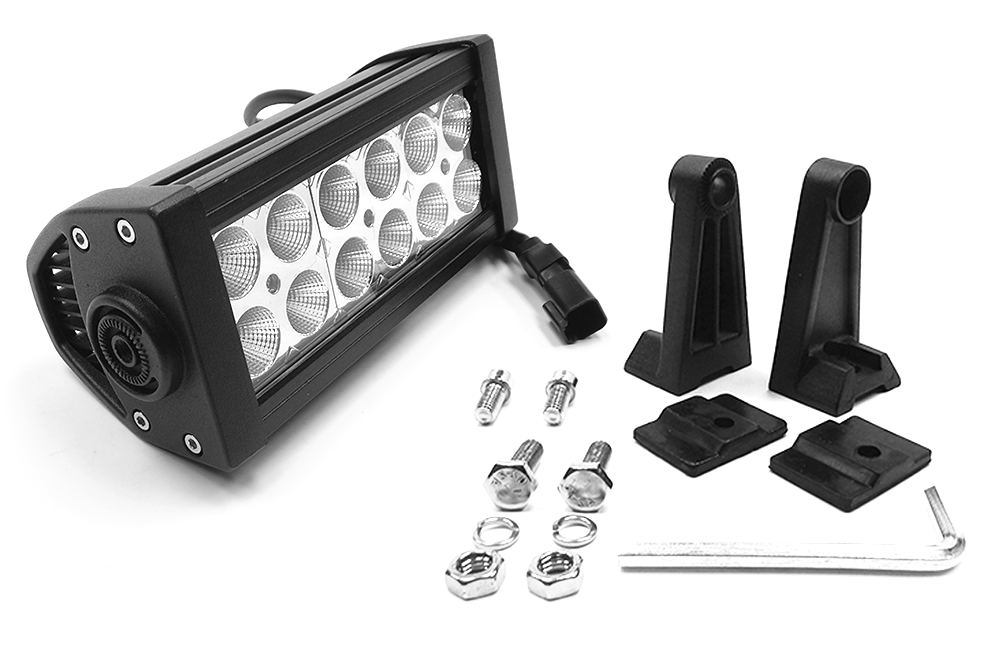 Southern TRU Adjustable Base Light Bar 72075 - Chrome Led Str Series