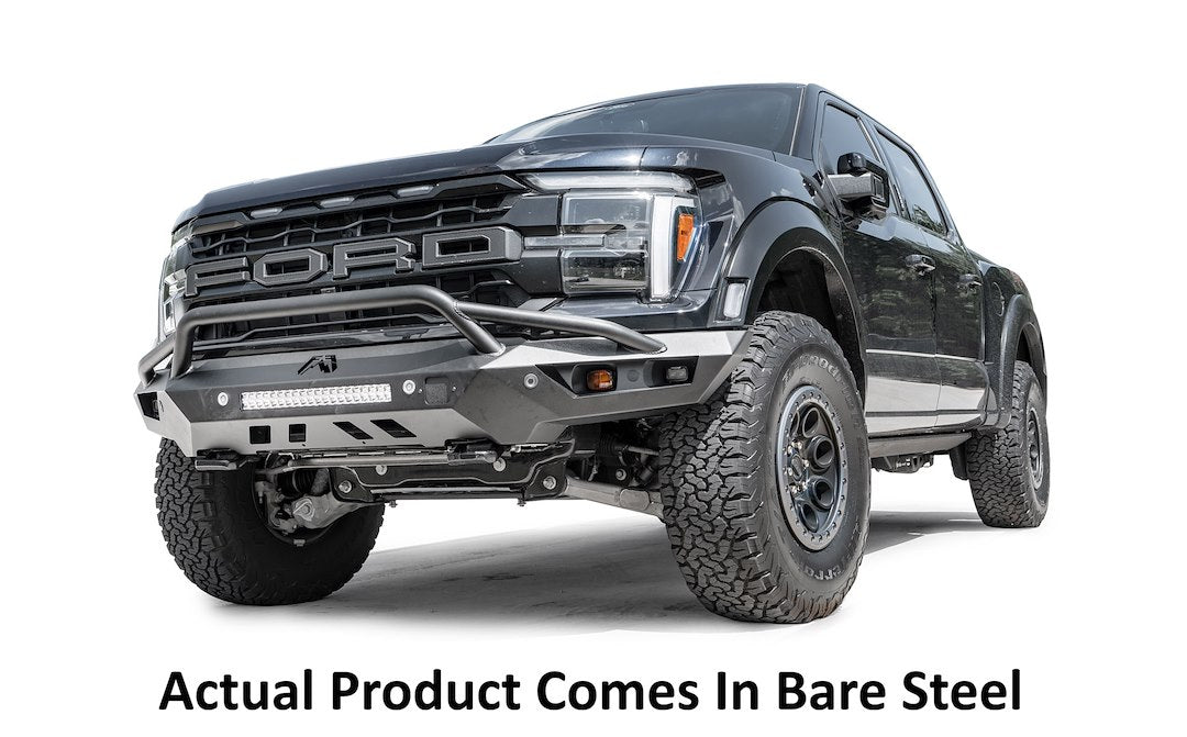 FAB Fours Provides Far Greater Tire Clearance Bumper FR24-D6652-B - 2024-2025 Ford F150 Raptor Vengeanc