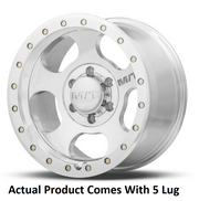 M.T. Wheel Modern Low Profile Cap Design 274642 - 17X9 5X5 4.53 MT Canyon Pro Polishe