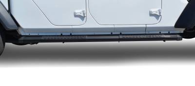 Black Horse Easy To Install Running Board RN-TO169-BK - Black Cutlass Boards