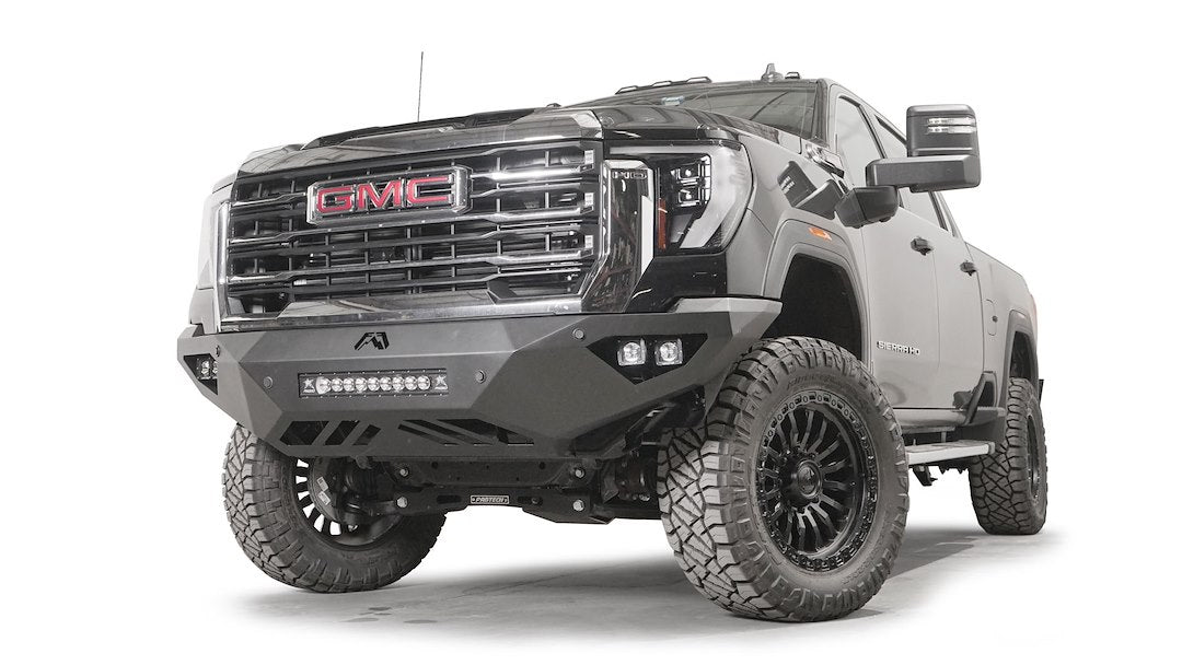 FAB Fours Provides Far Greater Tire Clearance Bumper GM24-V6251-1 - 2024 Gmc HD Vengeance Front