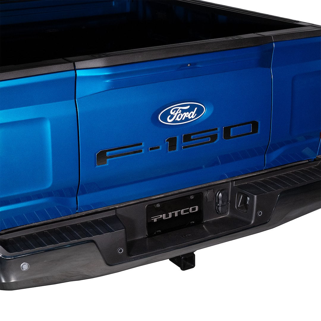 Putco Made In USA Emblem 55564BPFD - Black Ford F-150 Flat Cut Plat
