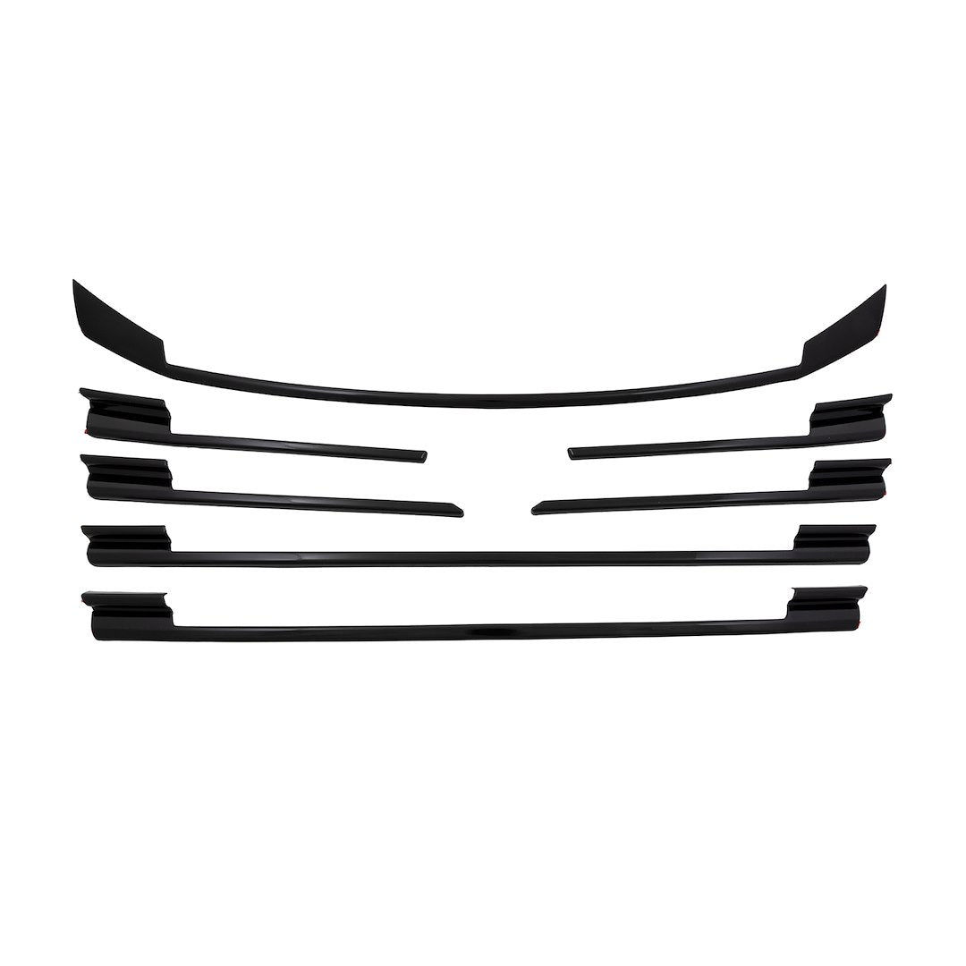 Coast2Coast Limited Lifetime Warranty Grille Insert GI209Black - Black GI 24-26 Nissan Rogue GL 7PC GI209BLK