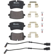 Brembo Premium Low-Met OE Equivalent Pad Brake Pad P85117 - Disc Set