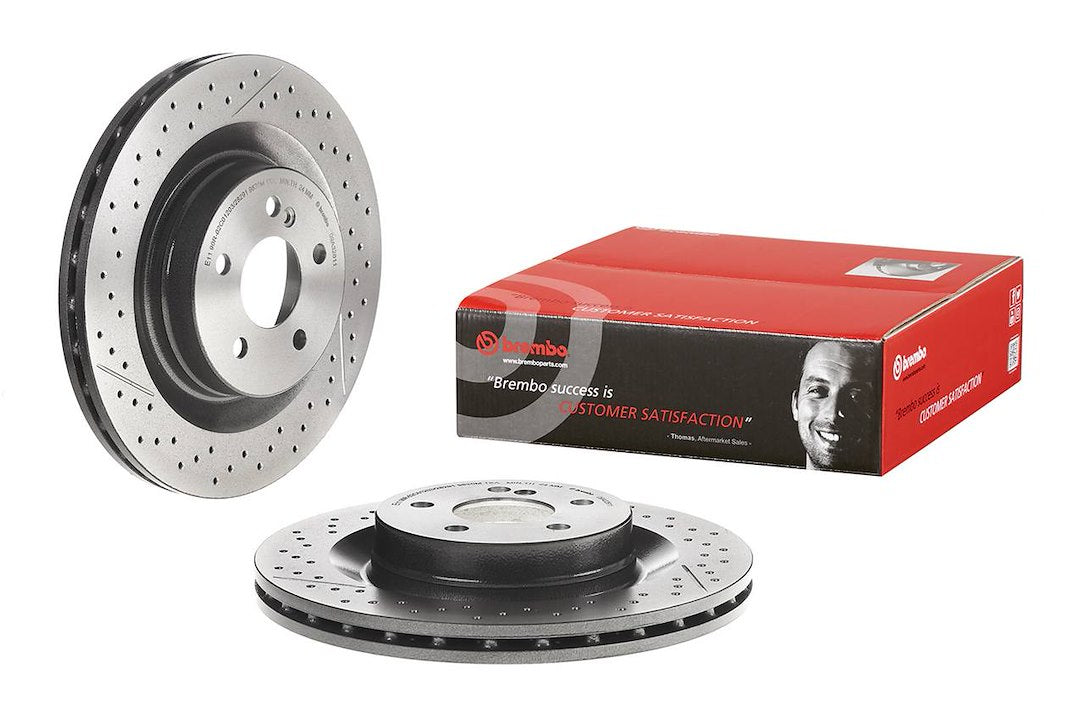 Brembo Components Not Hazardous To Health Brake Rotor 09A32611C02 - Disc