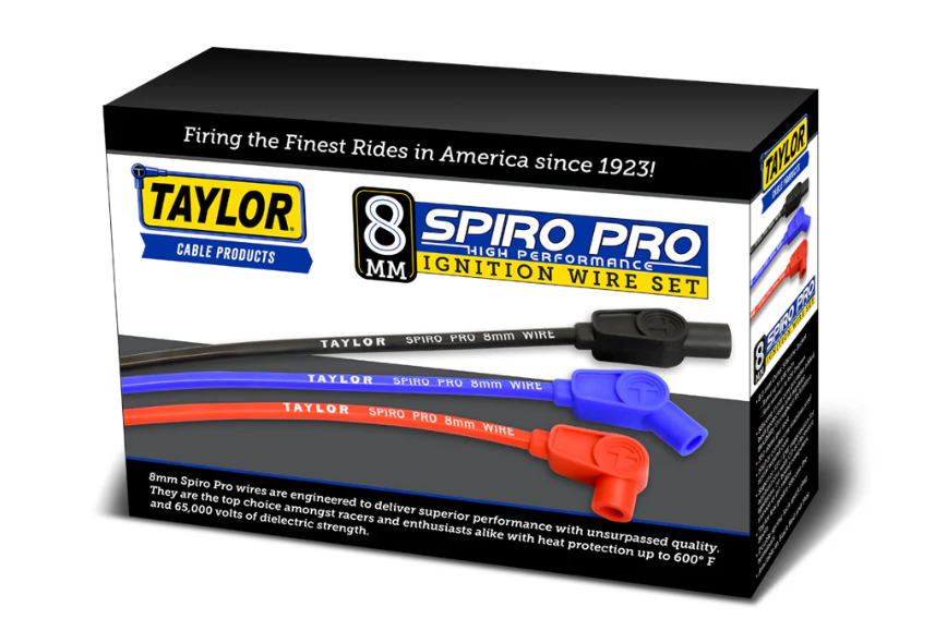 Taylor Cable 76046 Spark Plug Wire Set - Black