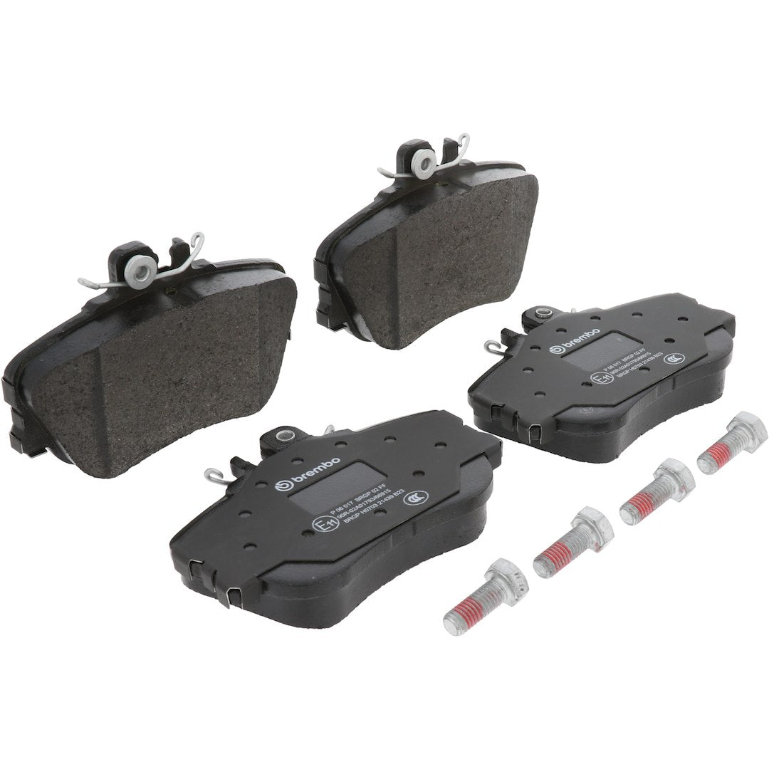 Brembo Premium Low-Met OE Equivalent Pad Brake Pad P06017 - Disc Set
