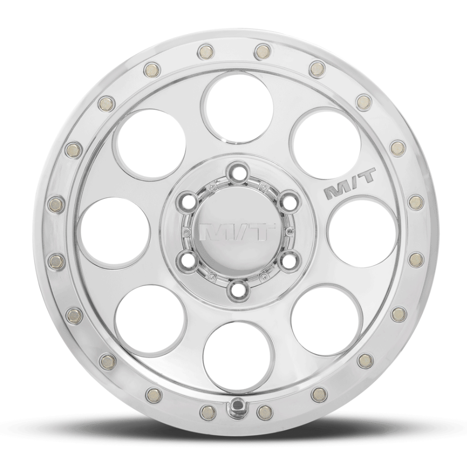 M.T. Wheel Modern Low Profile Cap Design 274590 - 20X9 6X135 MT Classic Pro Polishe