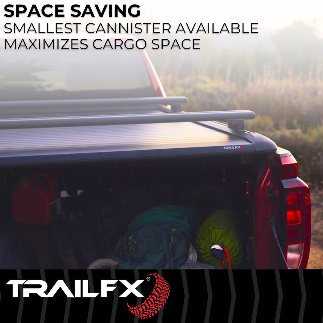 Trailfx Drilling Required Tonneau Cover TFX6006 - Retractable Hard Ram 6.4