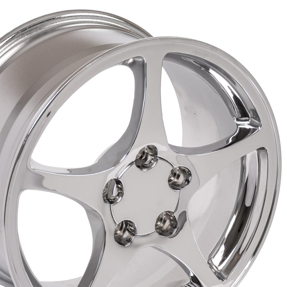 OE Wheels With Center Cap CV05-17085-5475-58C - 17 Replica CV05 Fits Chevrol
