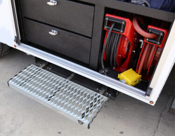 Carr Limited Lifetime Warranty Truck Step 501520 - Wts 24 Deep Retractable