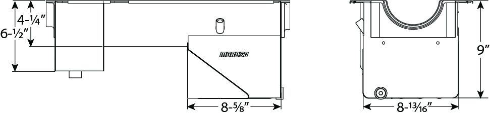 Moroso Limited Supplier Warranty Oil Pan 20542 - Ford 289 302 66-77 Bronco
