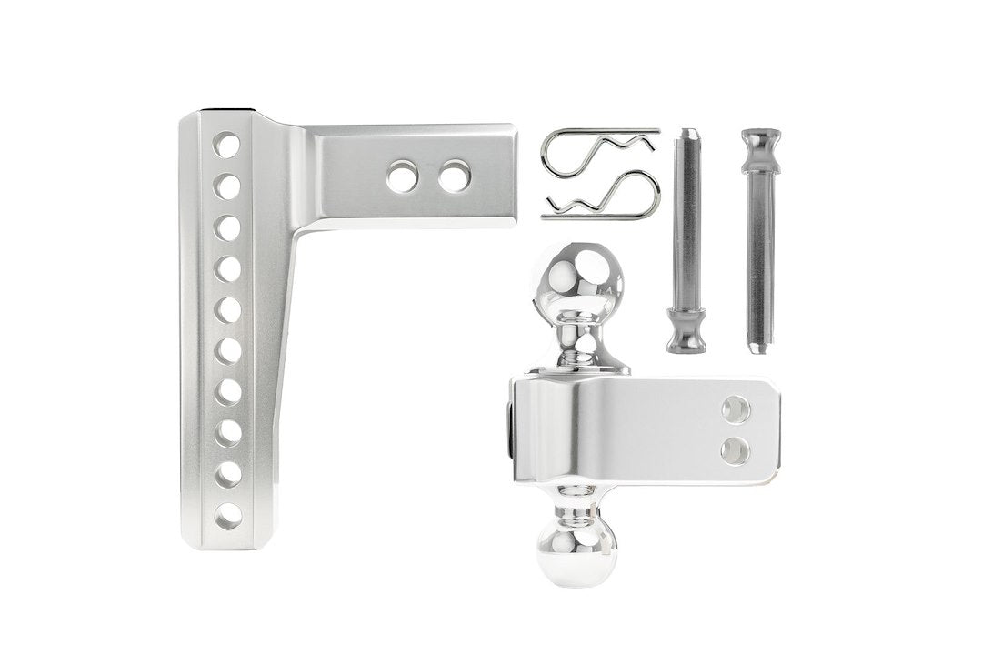 Bulletproof Limited Lifetime Warranty Trailer Hitch Ball Mount AL256 - Bph Aluminum 2.5 Shank Drop RIS
