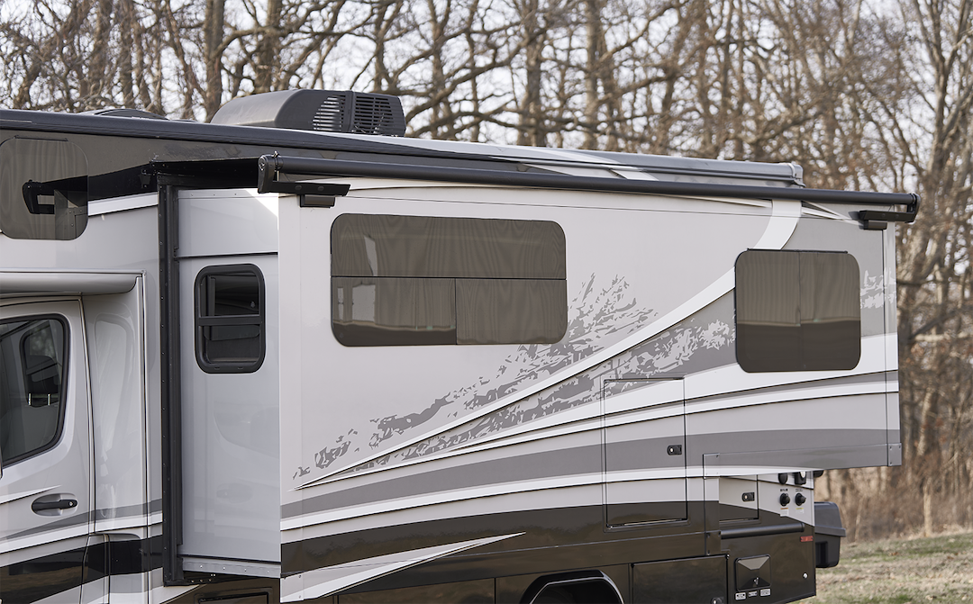 Velarium Built-In Anti-Billowing Device Awning VSTK06600000 - Complete 66 Slide Topper RO