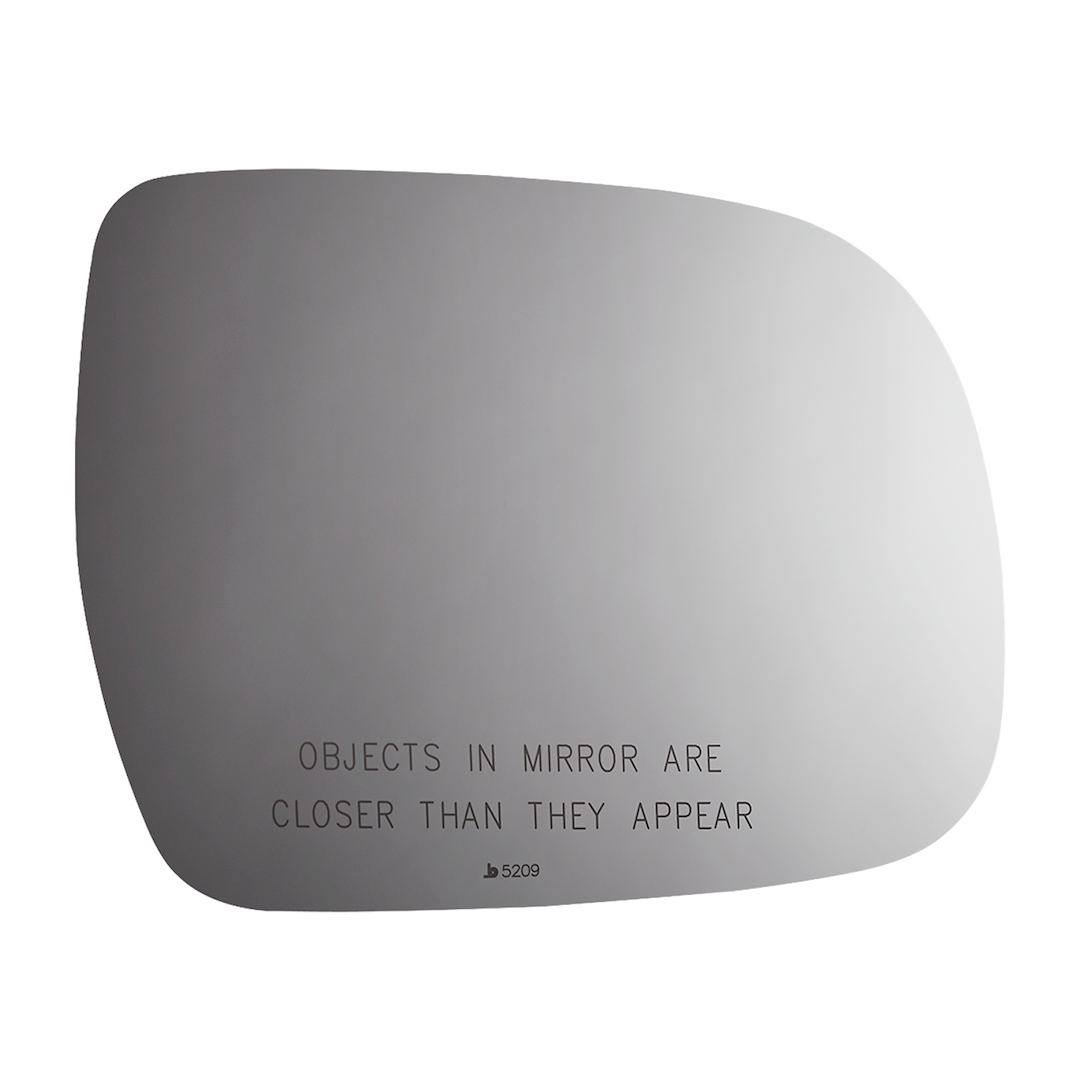 Burco Mirror Smooth Edges For Safety Exterior Mirror Glass 5209 - Mirror Side View