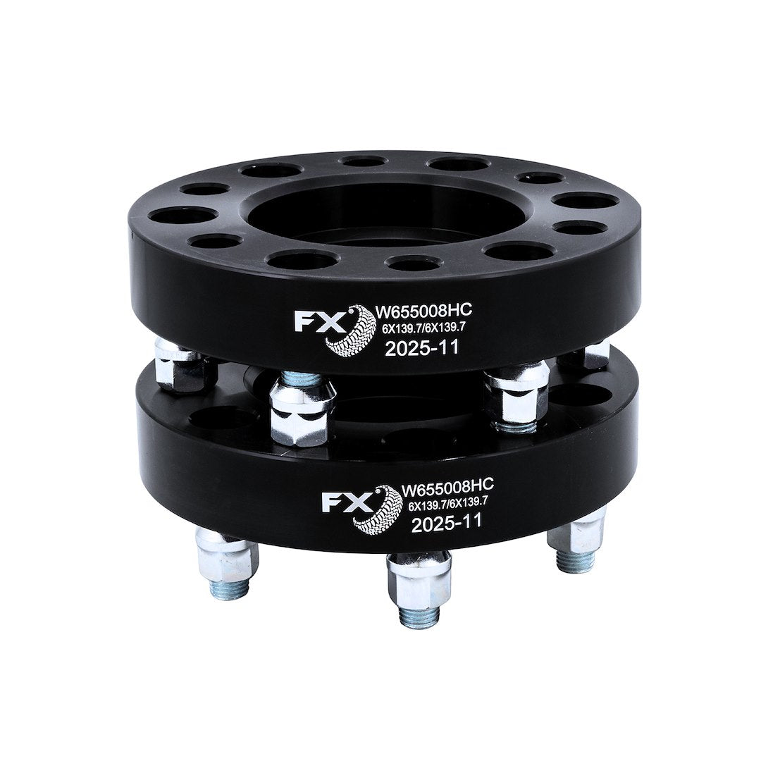 Trailfx Limited Lifetime Warranty Wheel Spacer W655008HC - Black Hub Cent Spcr 6X5.5 14X1.5 Toy