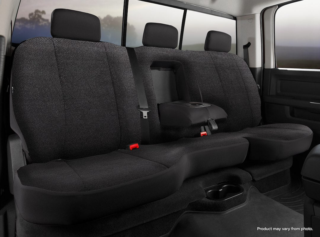 FIA Wear-Resistant Fabrics Seat Cover TRS45-2 Black - Trs Rear Split 40 Driver 60 PA