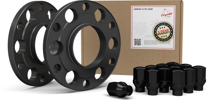 Revolution GM6550-15-781.2OEB Wheel Spacer - Black