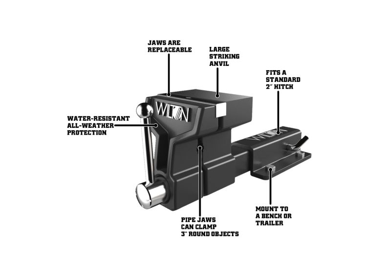 Wilton Tools Designed For Durability Vise 10010 - Atv ALL-Terrain