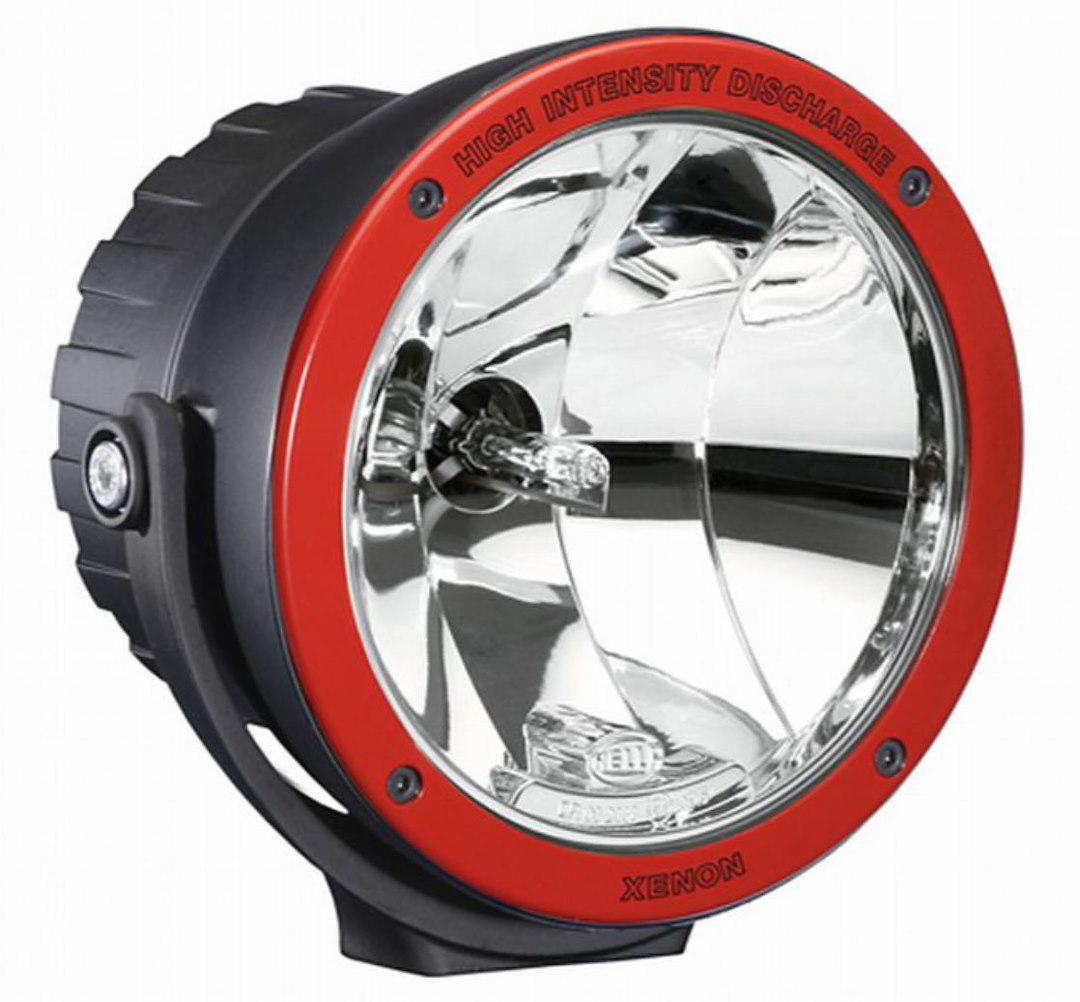 Hella Features Die Cast Zinc Housing Driving/ Fog Light 009094331 - Lamp RE 4000I Cpct Xen DR