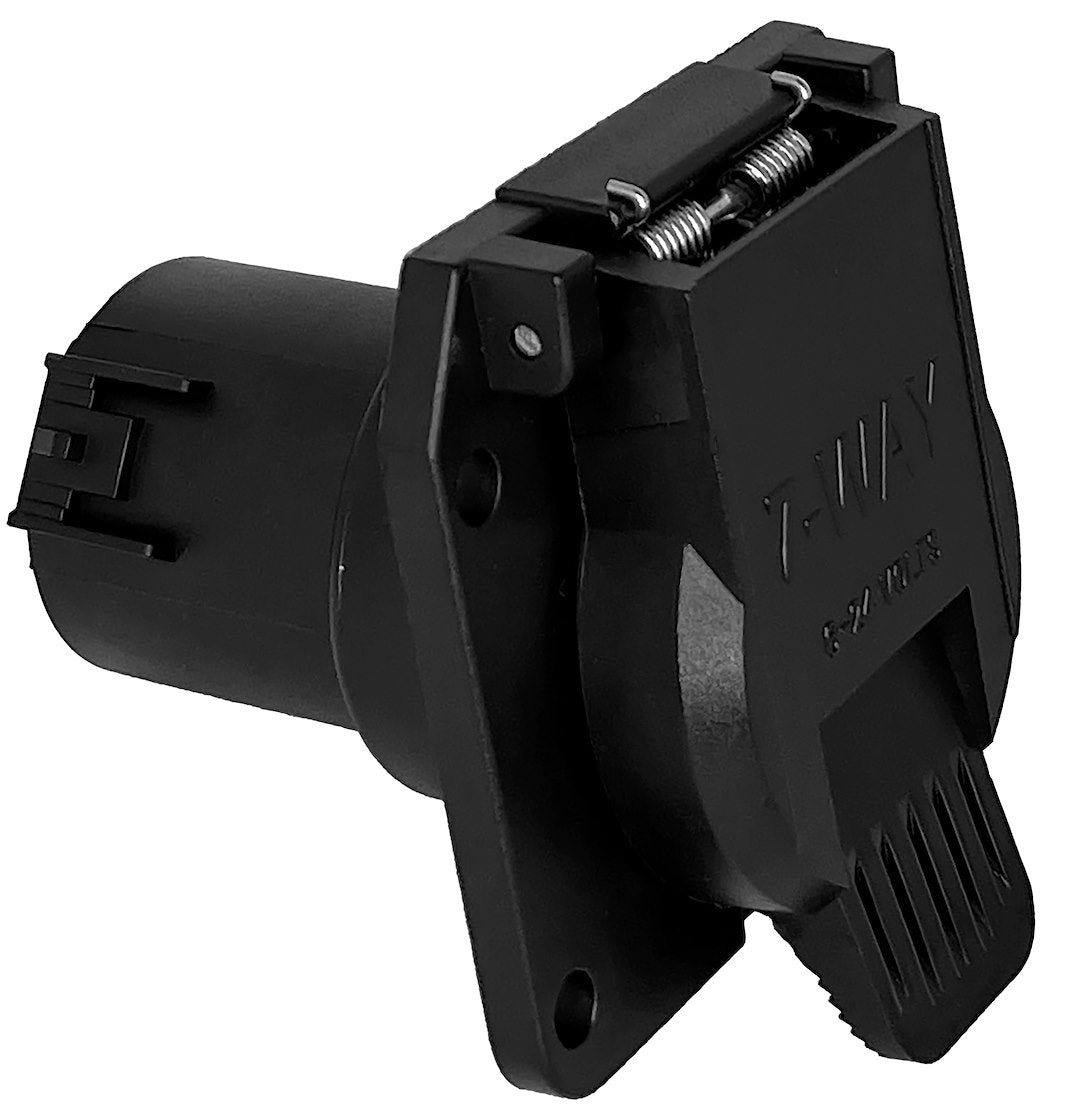 RV Designer Quick And Easy To Install Trailer Wiring Connector TC509 - 7-WAY Socket