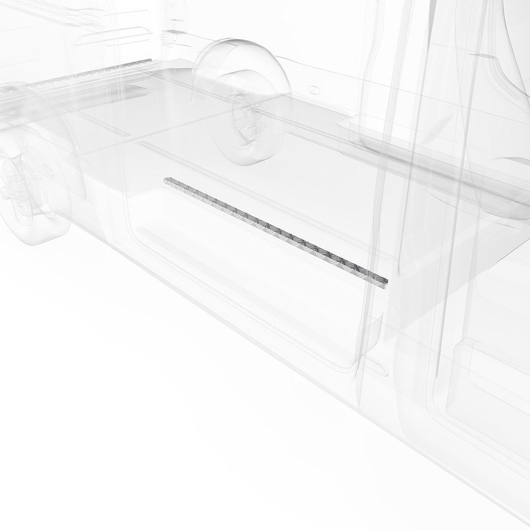 Legend Fleet Limited Lifetime Warranty Door Sill Protector 108-151-1010 - Aluminum Rear Floor