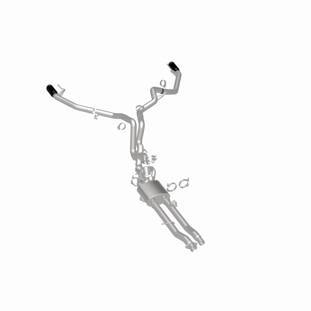 Magnaflow Limited Lifetime Warranty Exhaust System Kit 19637 - Black Chrome Competition Series Tip