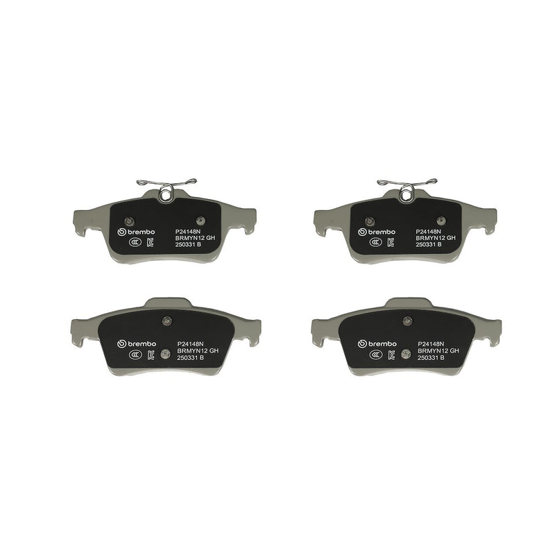 Brembo Ensures Comfort And Brembo Quality Brake Pad P24148N - Discbrakepadset Naoceramic