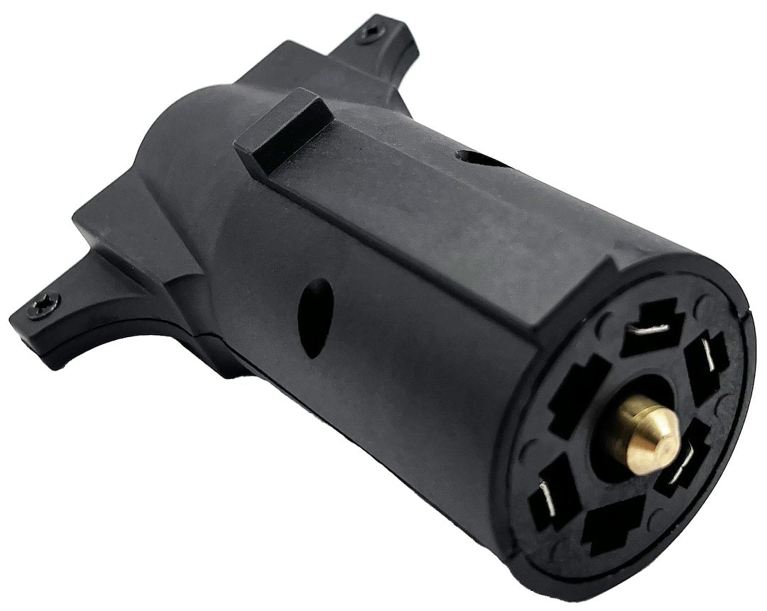 RV Designer Limited Lifetime Warranty Trailer Wiring Connector Adapter TC507 - 7-WAY 5-WAY Flat