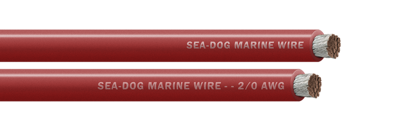 SEA DOG 8021020 - Red Awg 25FT Battery Cable