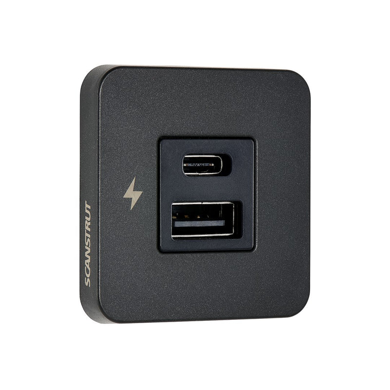 Scanstrut Modernize Your Boat's Interiors USB Outlet SC-Tile-10 - Tile USB-A USB-C Char