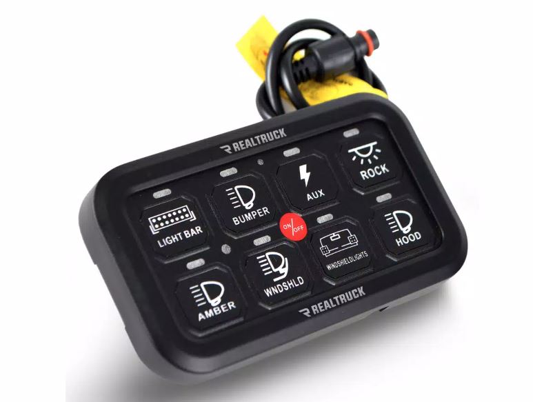 GO Rhino 758CHSCRBT Switch Panel