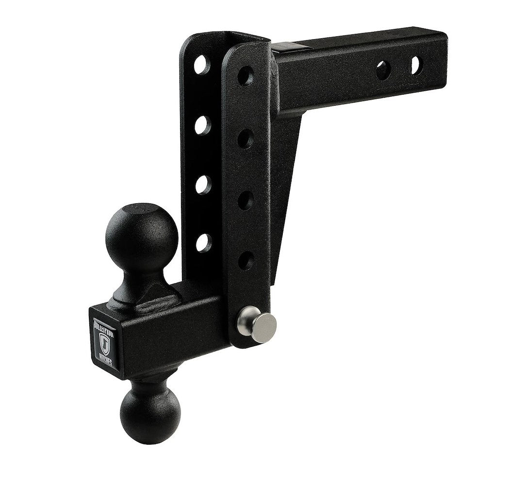 Bulletproof Limited Lifetime Warranty Trailer Hitch Ball Mount LD206 - Bph LT Dty Shank Drop Rise