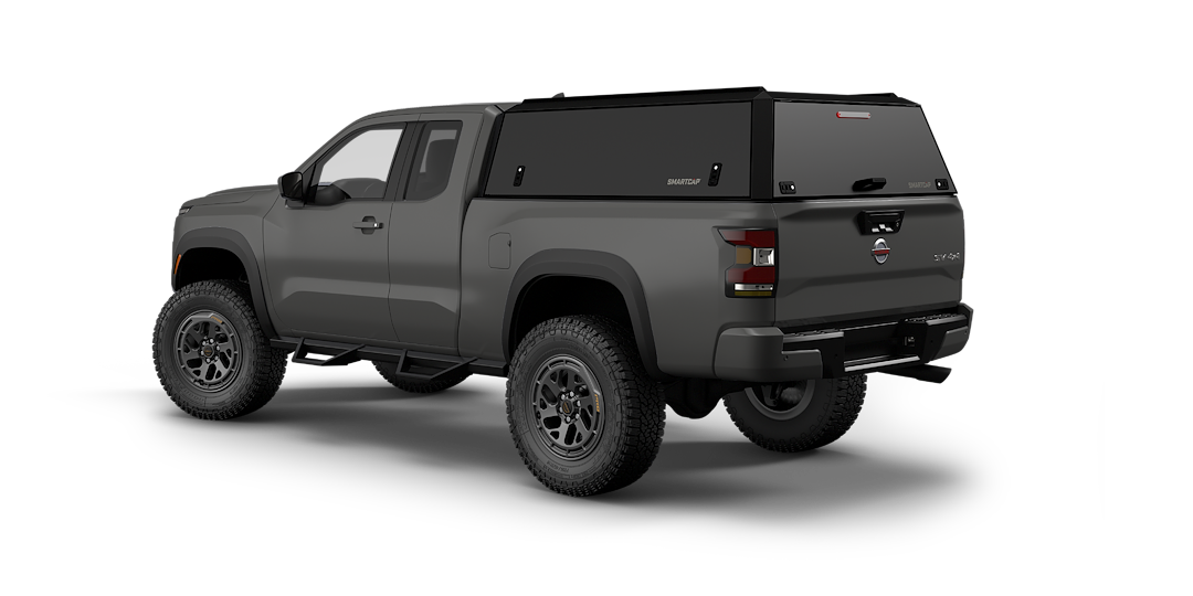 RSI N Americ Easy Removal And Installation Truck Cap ED0931-BN - Black Evod Defender Series Matte-Black