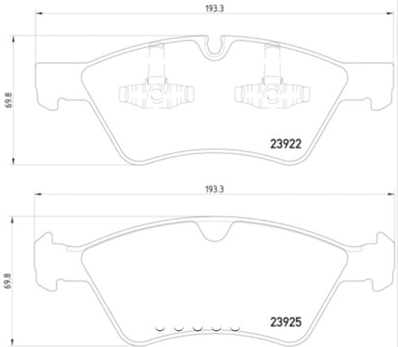 Hella Maximum Durability And Comfort Brake Pad 355012011 - Set Disc